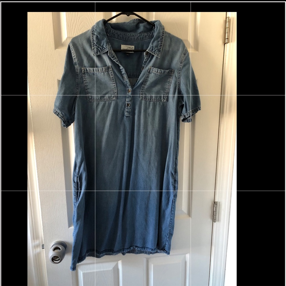 Denim dress
